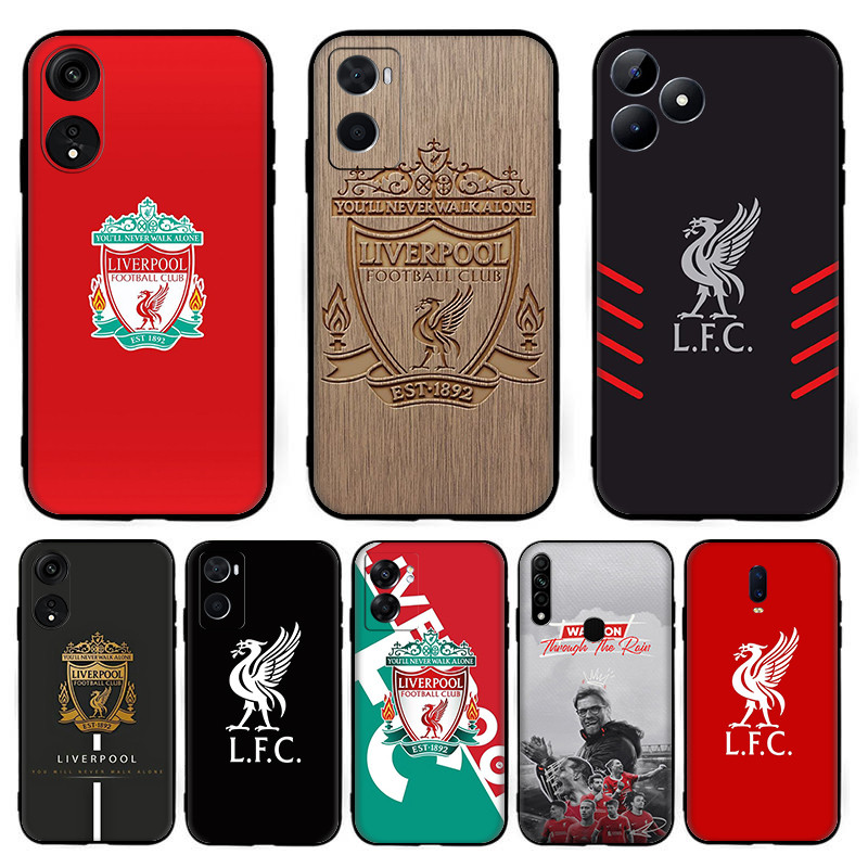 เคสสําหรับ OPPO R9 F1 Plus R9S Reno 2 2Z 2F 3 4 Pro 5 5F Lite 5K Cover Liverpool FC Soft Case