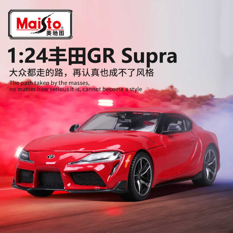 Maisto Maisto รูปที่ 1: 24 Toyota จําลองรถรุ่นเครื่องประดับคอลเลกชันเด็กของขวัญของเล่นรถรุ่น & Dieca