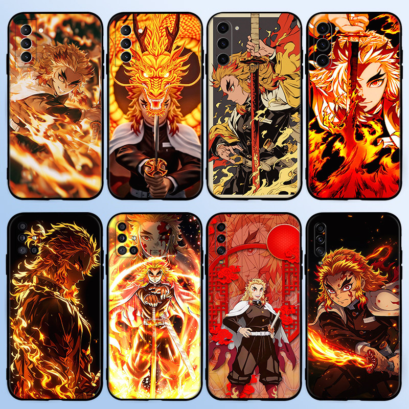 B+1Anime Demon Slayer Purgatory Kyojuro สําหรับ Samsung M20 M23 M30 M30S M21 M31 M34 M35 M40 M51 M54