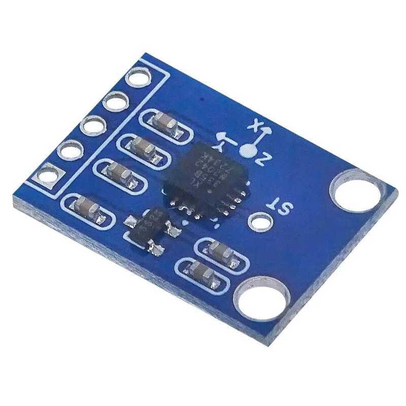 GY-61 โมดูล ADXL335 เซ็นเซอร์การเร่งสามแกน แรงโน้มถ่วง มุม