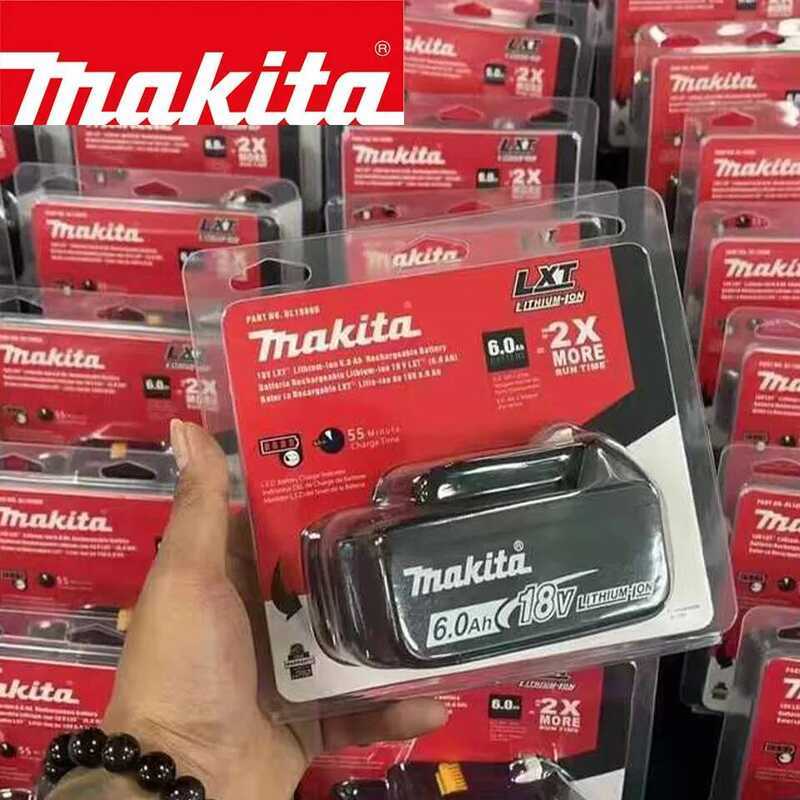 Makita แบตเตอรี่เครื่องมือไฟฟ้า BL1830 BL1830B BL1840 BL1840B BL1850 BL1850B ขนาด 18V 6Ah ชาร์จใหม่ไ