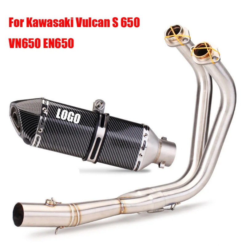 For Kawasaki Vulcan S 650 650s 650 S VN650 EN650 Motorcycle Exhaust Front Pipe vulcan s 650 full se