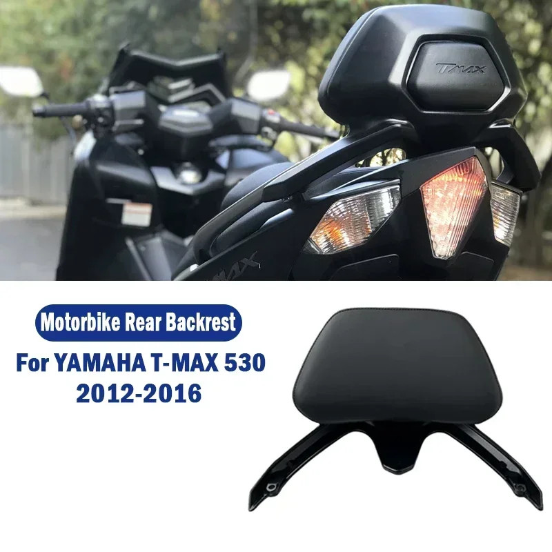 For YAMAHA TMAX530 TMAX T MAX 530 2012 - 2016 Motorcycle Backrest Rear Passenger Seat Back Rest Sta