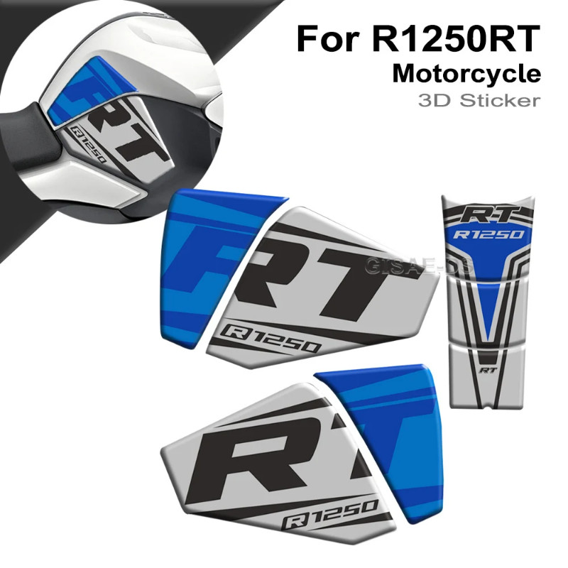 Motorcycle Sticker For BMW R1250RT R 1250 RT R1250 Tank Pad Stickers Decal Protection Decorative Em