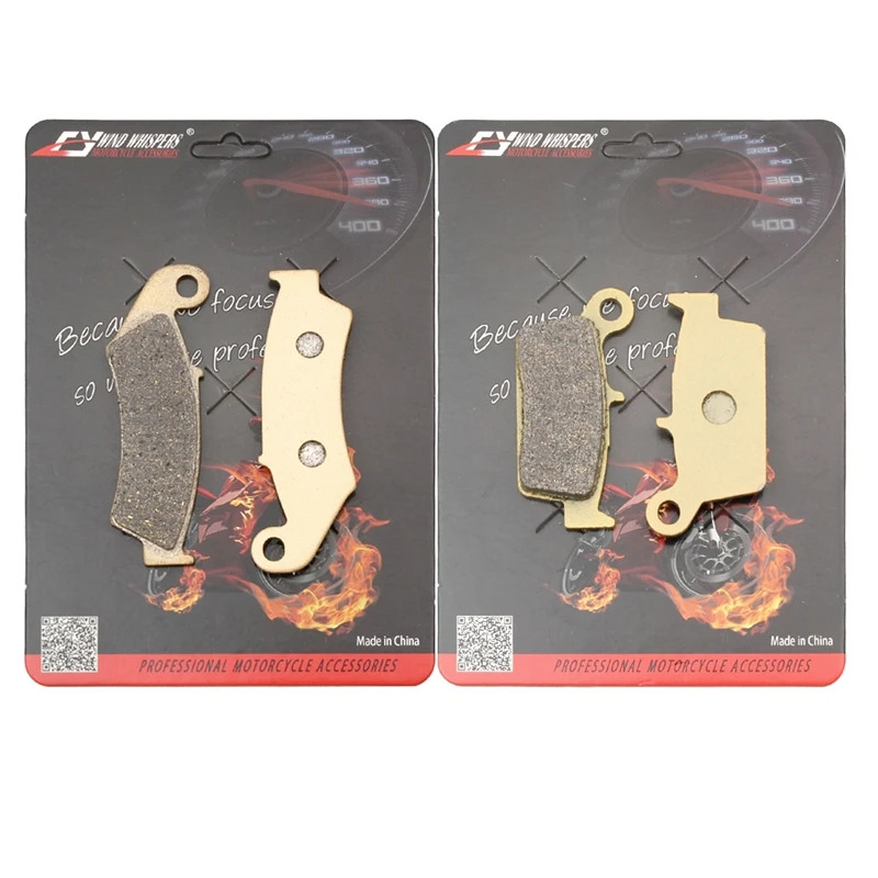 Motorcycle Brake Pads For HONDA CR 125 250 500 CR125 CR250 CR500 1987-1994 XR 250 R 1990-1995 XR 60