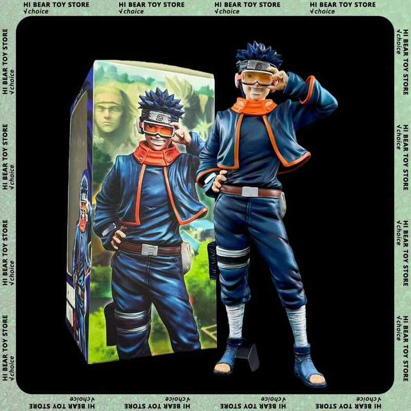 C Anime Naruto Figure Uchiha Obito Action Figures 24Cm Fig Model Doll Statue Model Ornament Pvc Kid