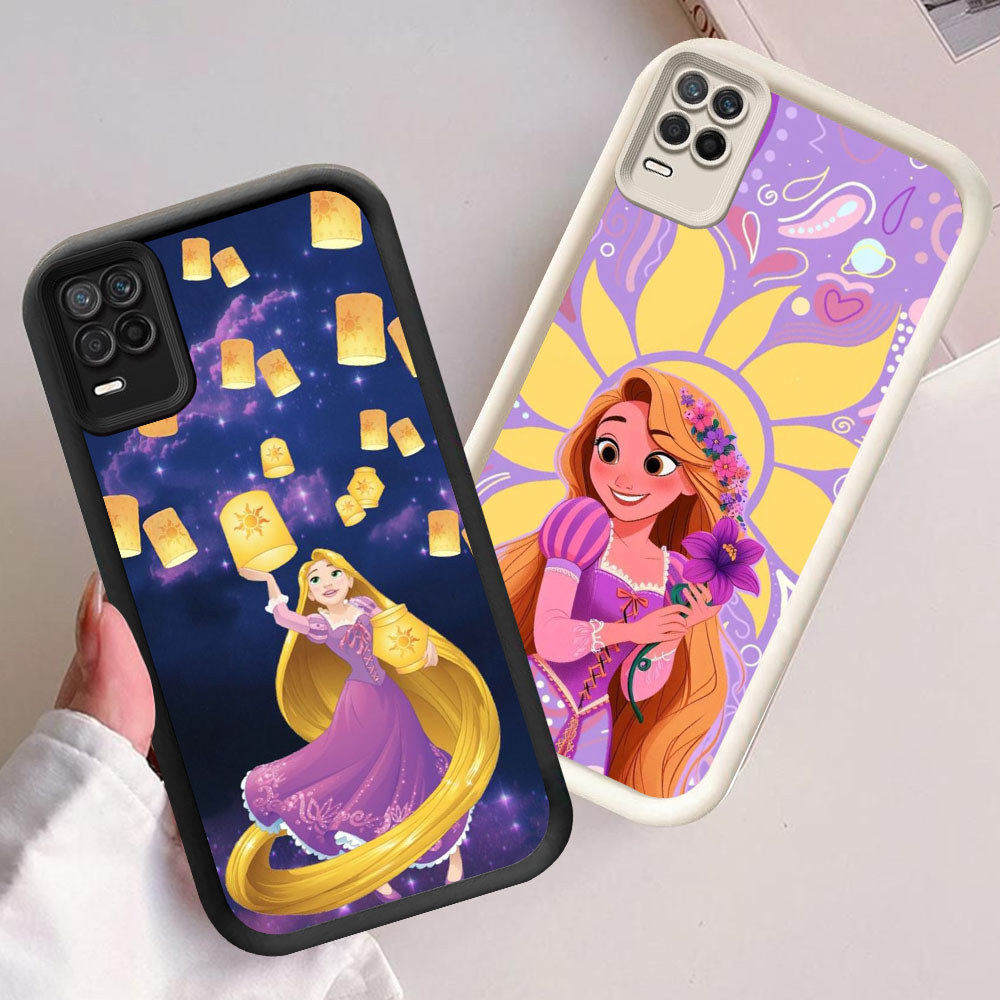 YS-82 Rapunzel เคสกันกระแทกสําหรับ OPPO A54 Realme 8 8S Q3 V13 Narzo 30 Pro