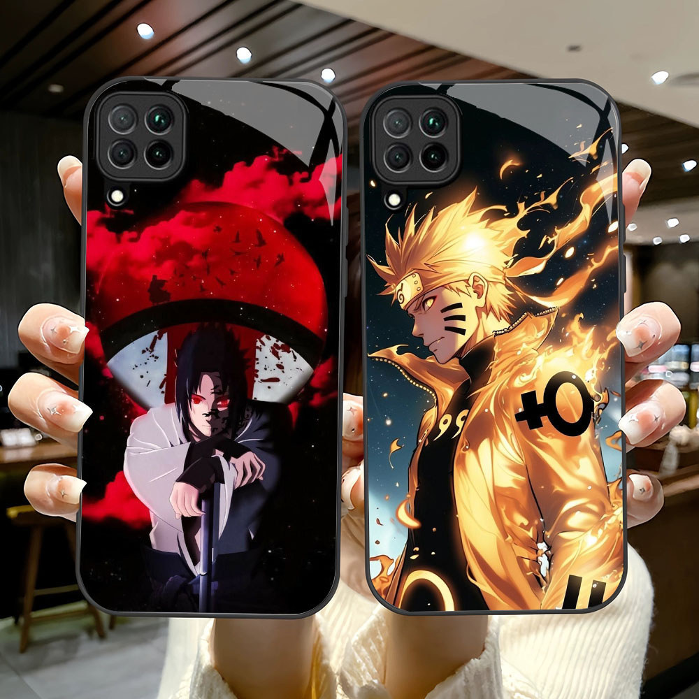 YS-76 Naruto HD Glass Casing สําหรับ Samsung A12 M32 M12 A22 5G