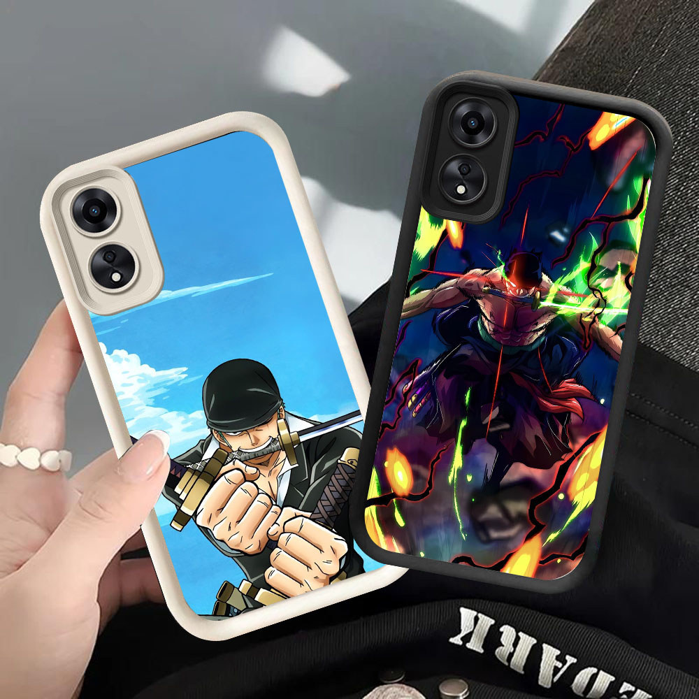 YS-80 One Piece Zoro ปลอกกันกระแทกสําหรับ OPPO A17 A38 A58 F23 A60 A18 A78 A98