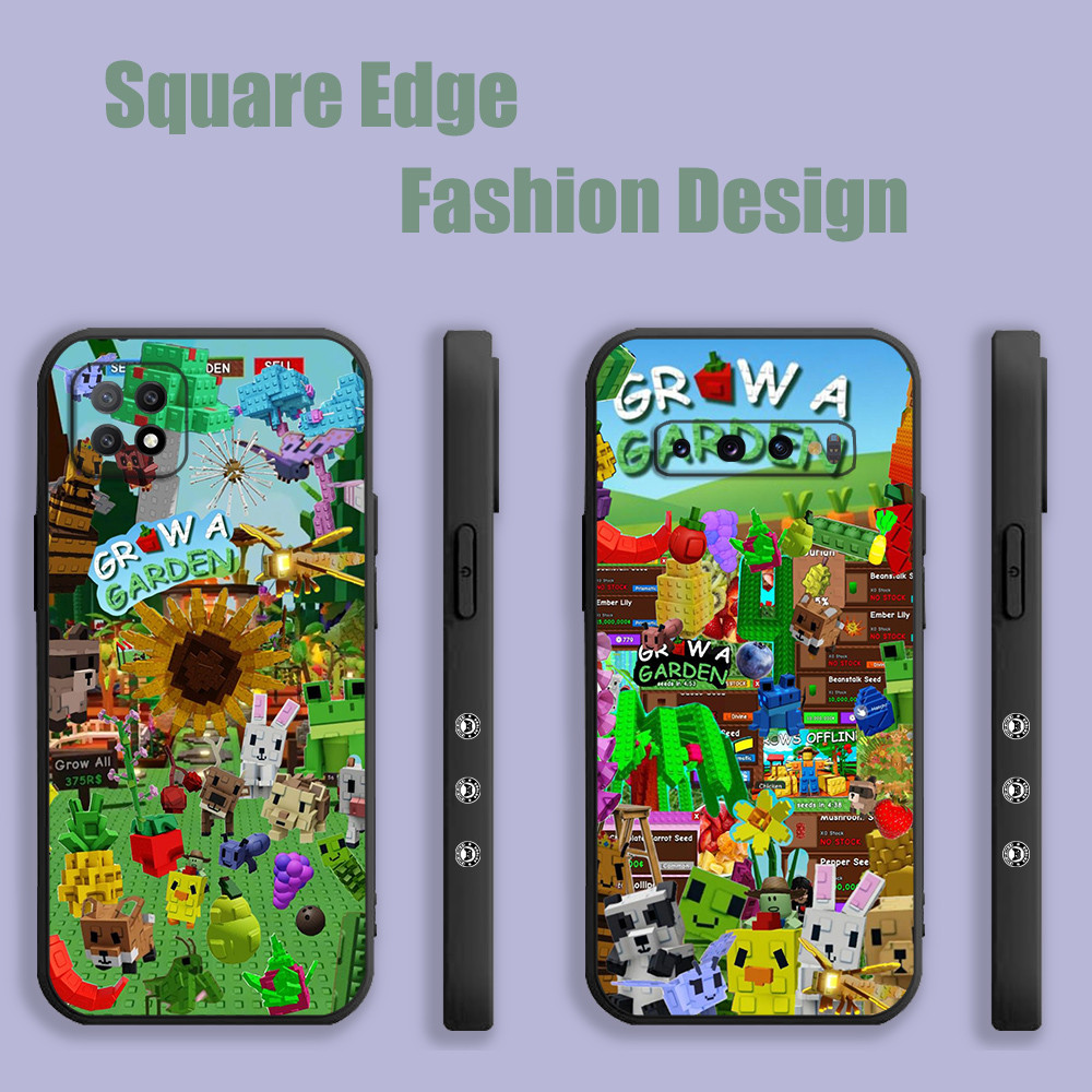 ปลอกสําหรับ Huawei Nova 9 Y70 Plus 90 Lite 70 X6 X8 P60 Pro X9A Grow A Garden Roblox วิดีโอเกม WJS07