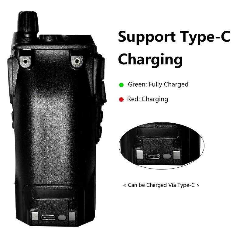 ▥  Uv-82 Li-Ion แบตเตอรี่ชาร์จ Type-C Charger 2800 3800 4200 Mah Bl-8 สําหรับ Uv-82Hp Uv