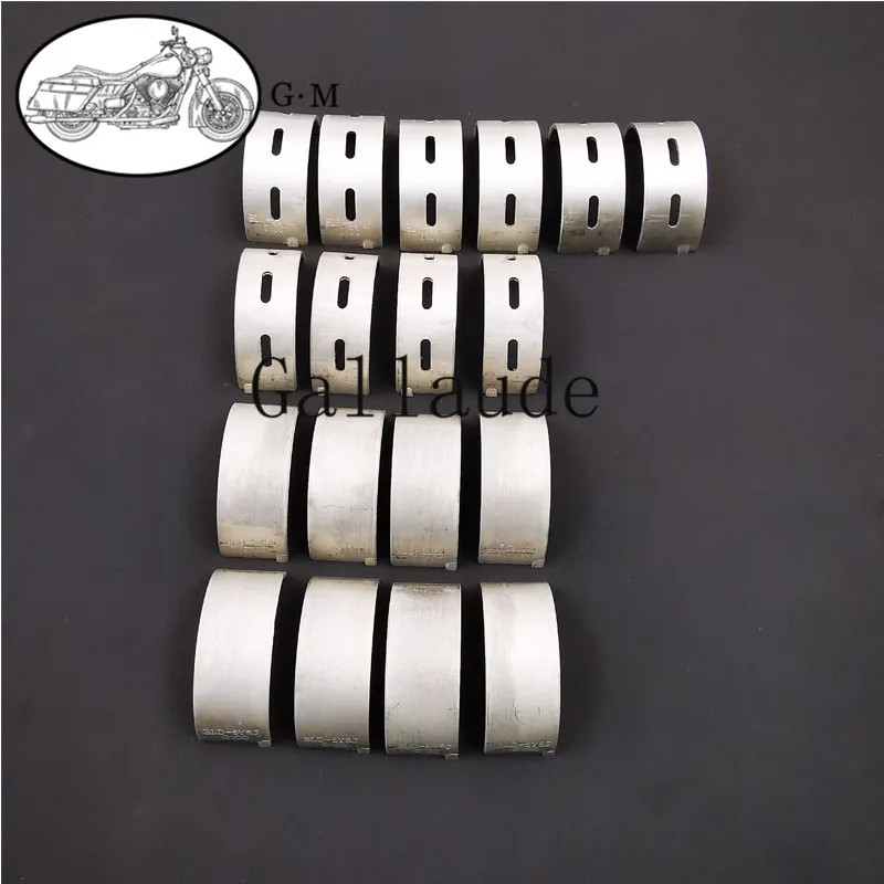 For Kawasaki ZX-10R ZX10 R ZX10R 2004-2018 Motorcycle 1 Sets STD Piston Bearing Connecting Rod Tile