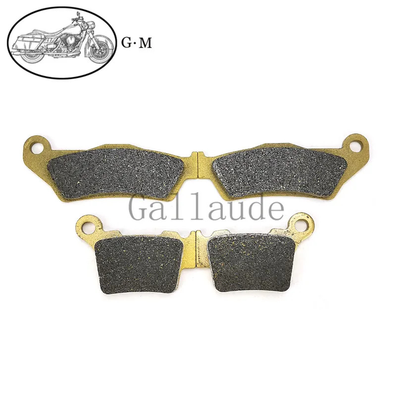 Motorcycle Front / Rear Brake Pads For HUSQVARNA CR TC TE TX 125/150/250/300/310/410/449 WR125 FC F