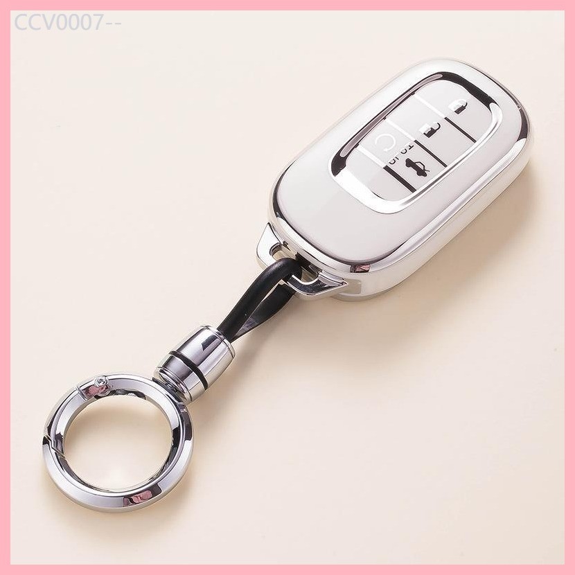 【2023-2025】 เหมาะสำหรับ Honda HRV ปลอกกุญแจ CRV ประเภท Civic Haoying Accord ZRV สำหรับผู้หญิง 2025