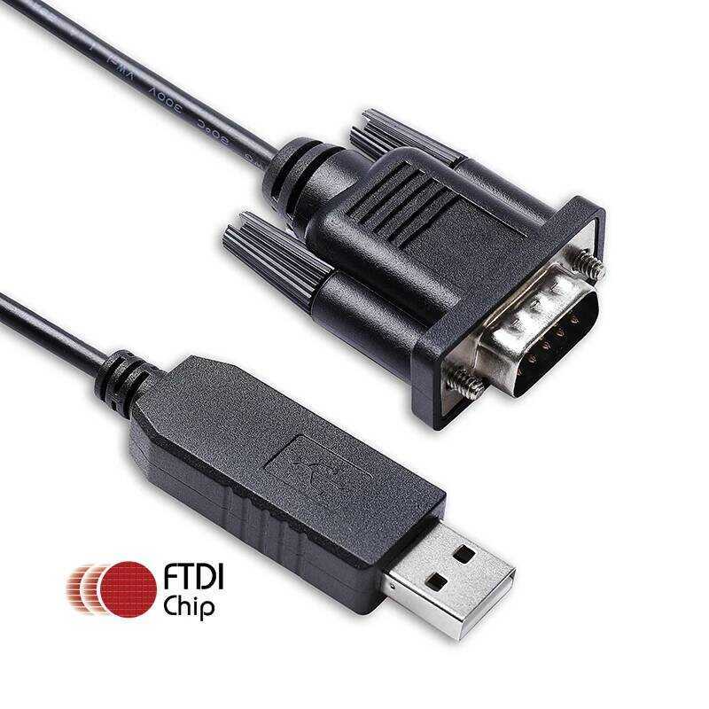 FTDI สายเคเบิลการโปรแกรม FT231XS USB RS232 Serial to DB9 Male ICOM สำหรับ IC-PCR100 IC-PCR1000 ST-9M