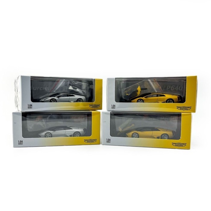 Lamborghini 1: 64 Murcié lago Bat LP640 PK จําลองรถรุ่นเปิดฝาครอบ