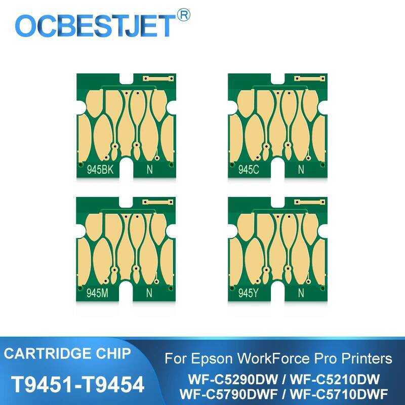 OCB ชิปตลับหมึก T9461 T9451 T9452 T9453 T9454 สำหรับ Epson WorkForce WF-C5790DWF WF-DWF WF-C5290DW C