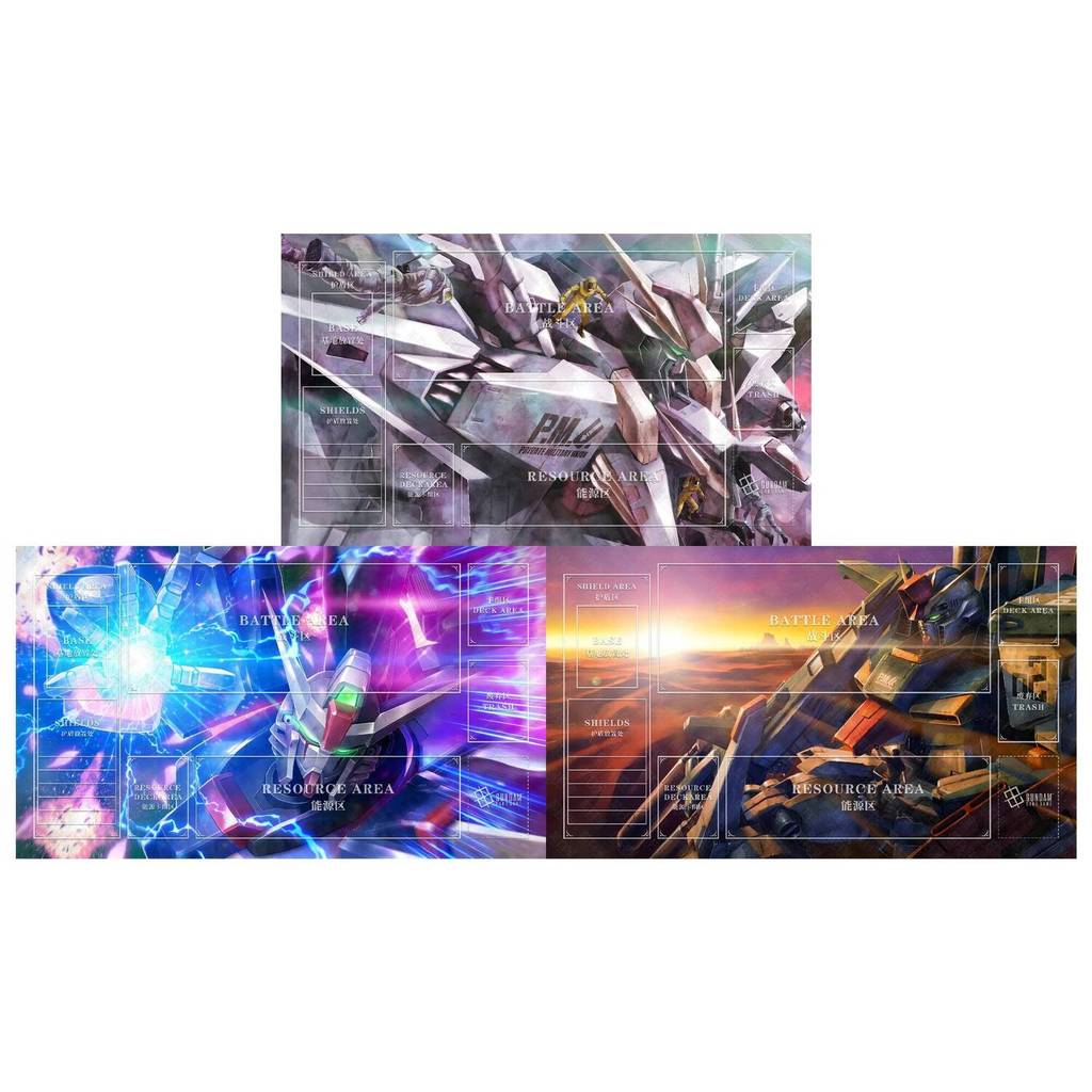 600X350X2Mm Diy Gundamed Gcgการ์ดBattle Matการ์ตูนGcgผู้เล่นเดี่ยวเกมกระดานการ์ดBattle Card Padอะนิเ