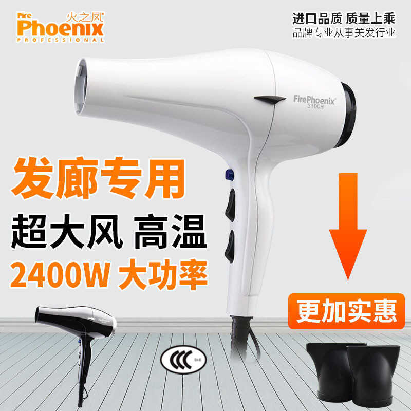 Fengzhifeng 31H ร้านทําผมเครื่องเป่าผมมืออาชีพ 24W High Power High Wind เครื่องเป่าผมในครัวเรือน 33H