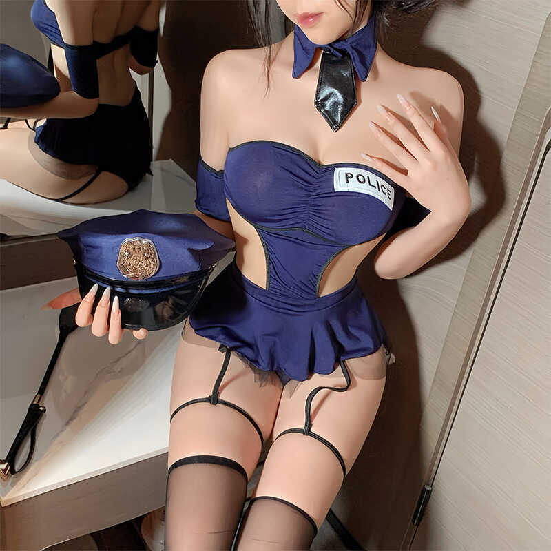 ชุดคอสเพลย์พาวเวอร์พัฟ กิ๊RLS พร้อมบทบาทเล่นเป็นตำรวจ ขนาดไซส์จริง รหัส COS921