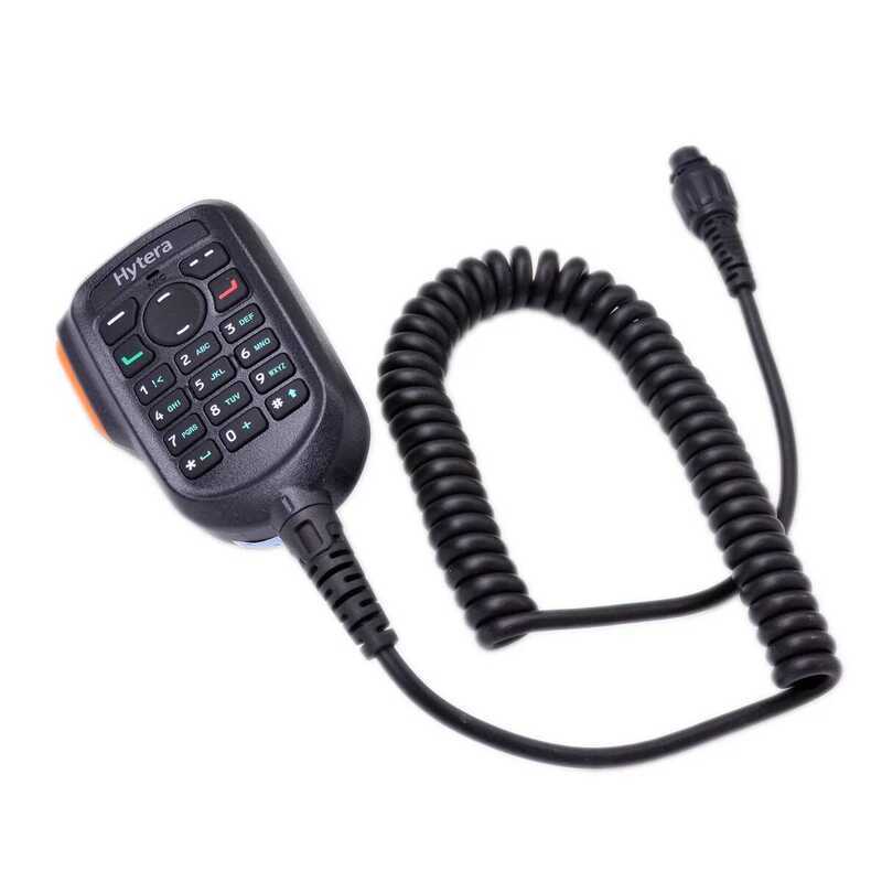 ▥ แท้ HYT Sm19a1 ไมโครโฟนคีย์บอร์ดและสกรู Ip54 กันน้ําสําหรับ Hytera Md785 Md785g Md625 Rd985 D
