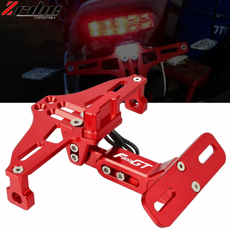 For BMW F800GT F800 GT F 800GT 2013 2014 2015 Cnc Frame Motorcycle License Number Plate Holder Brac