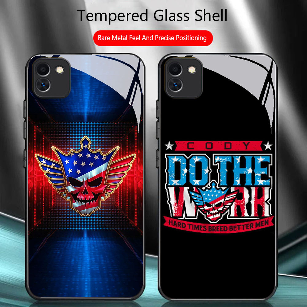 TS-49 Cody Rhodes HD Glass Casing สําหรับ Samsung A03 A04 A05 M04 F04 A04E Core