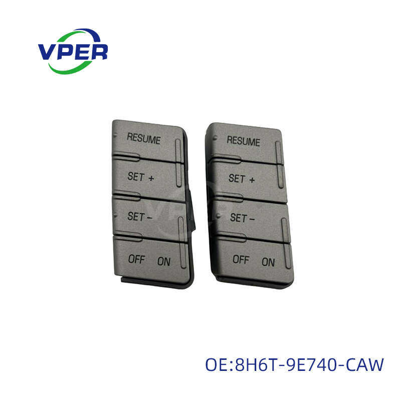 8h6t-9e740-caw เหมาะสําหรับ 2008-2009 Lincoln mkz สวิตช์ควบคุมล่องเรือความเร็วคงที่ปุ่มกด