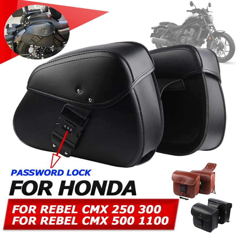 For HONDA Rebel 250 300 500 1100 CMX CMX1100 CMX 1100 CM Motorcycle Accessories SaddleBag Side Lugg