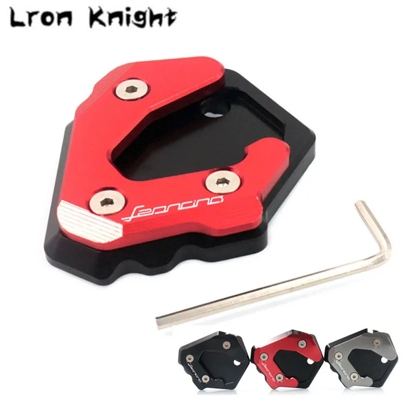For Benelli Leoncino 500 Leoncino500 BJ500 BJ 500 Motorcycle CNC Kickstand Foot Side Stand Extensio