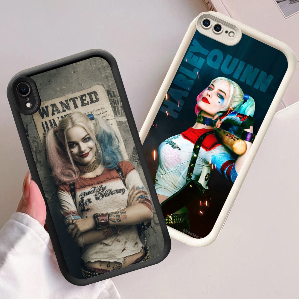YS-57 Harley Quin เคสกันกระแทกสําหรับ iPhone XR X XS 6 7 8 Max Plus