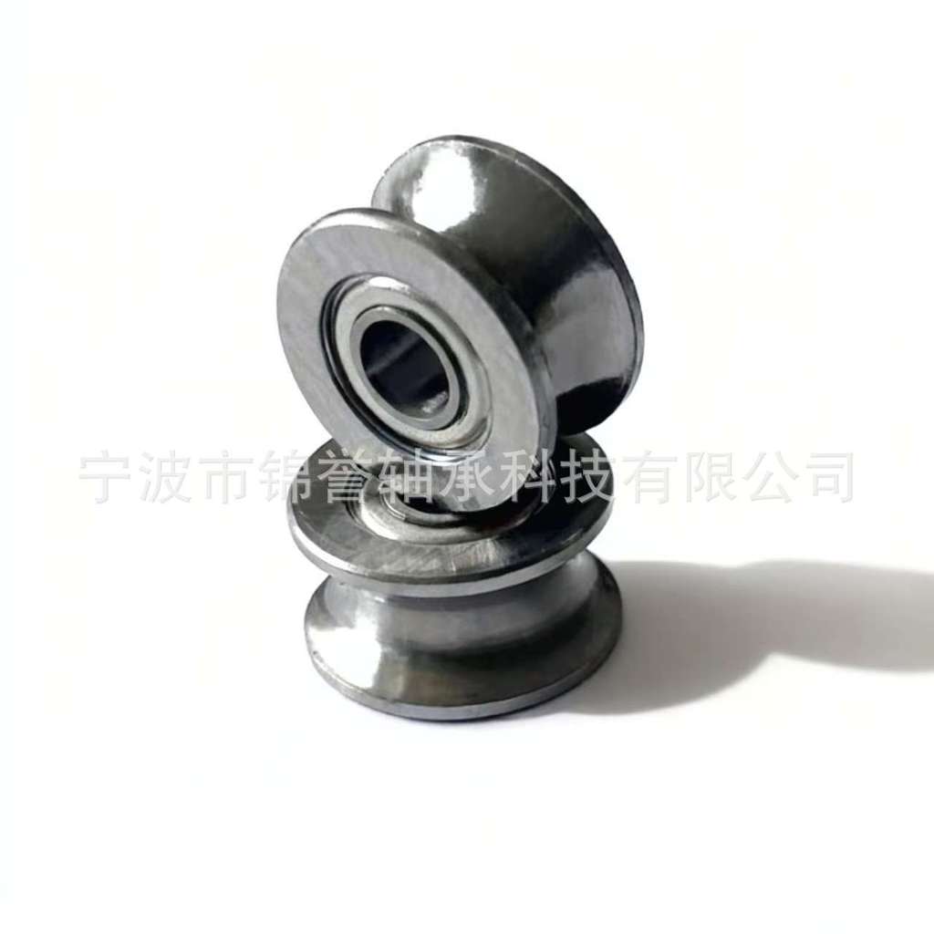 Ningbo Zhenhai ผู้ผลิต U624U ร่องแบริ่งลูกกลิ้งร่องลึก 4*13*7 มาตรฐานร่องแบริ่ง over-line แบริ่งลูก