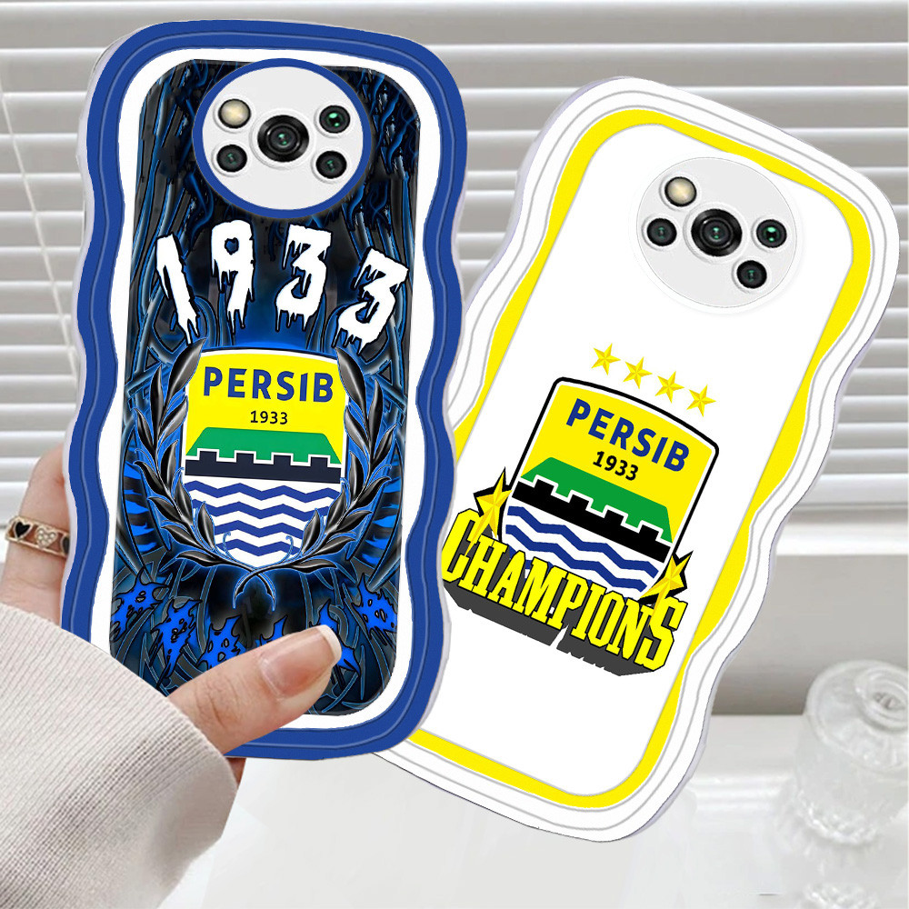 CA52 Persib Casing สําหรับ Xiaomi POCO X3 Pro GT NFC TPU เคสโทรศัพท์