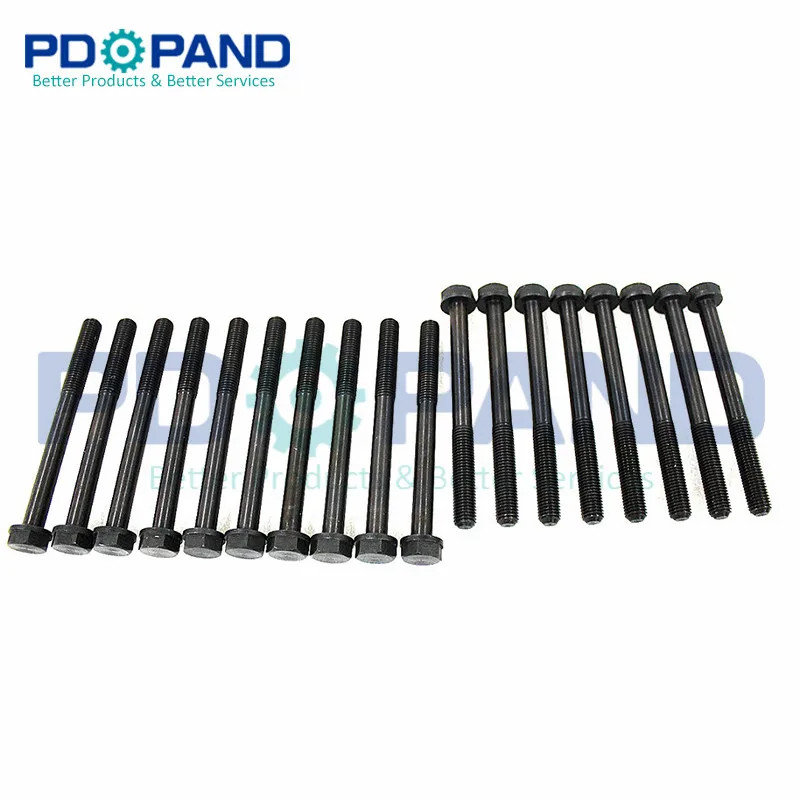 4JG2 4JG2T 4JG2-T 4JG2TC Engine Cylinder Head Bolts For Isuzu Trooper/Campo/OPEL MONTEREY 3.1D/TD T