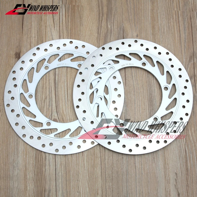 296mm 2PCS Front Disc Brake Rotor For Honda CBF600 CBF 600 NT 650 Deauville NT 700 CB 750 CB750 VFR