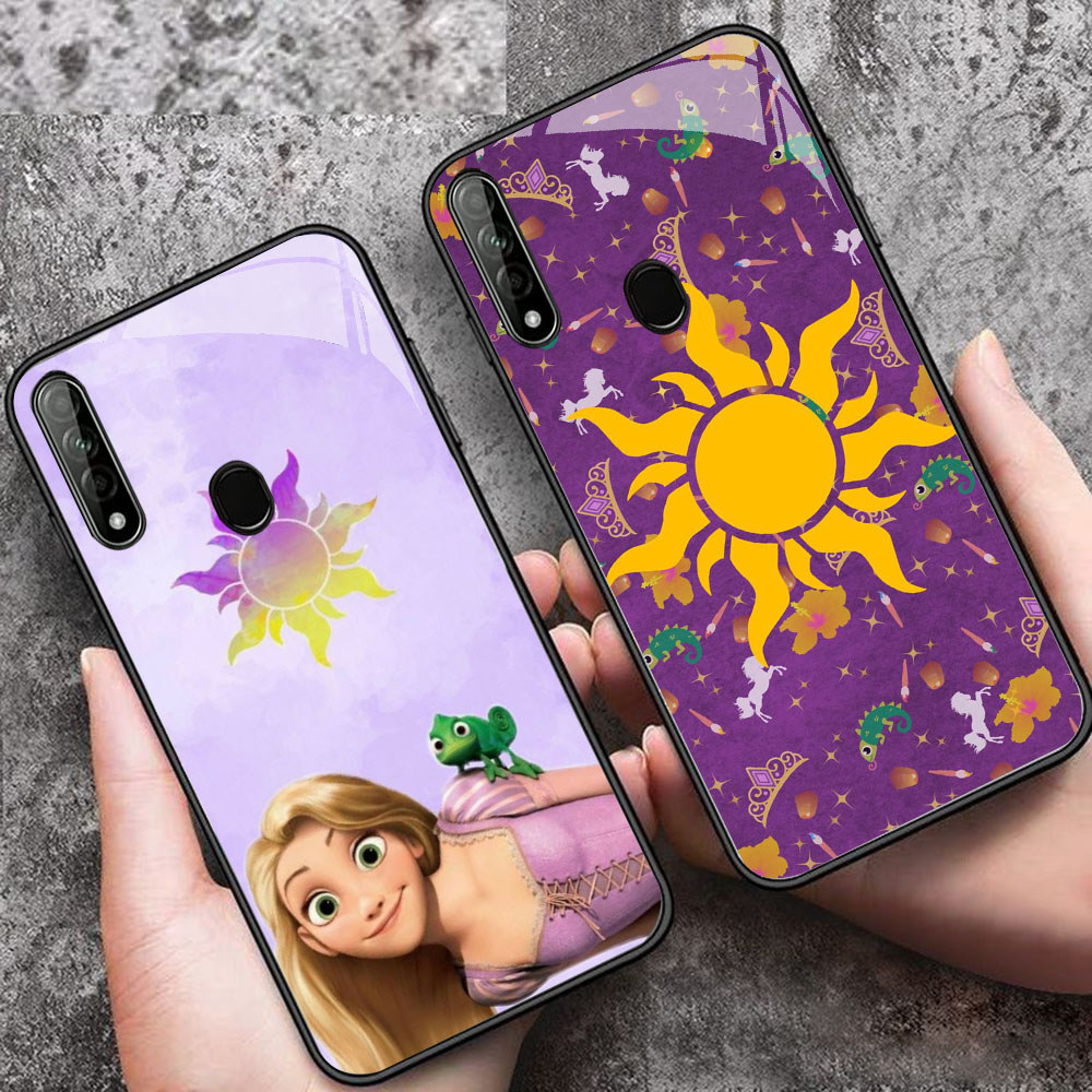 YS-82 Rapunzel HD Glass Casing สําหรับ Oppo A3X A3i A40 Realme C53 C31 C35 GT 6 Narzo N53 50A Prime