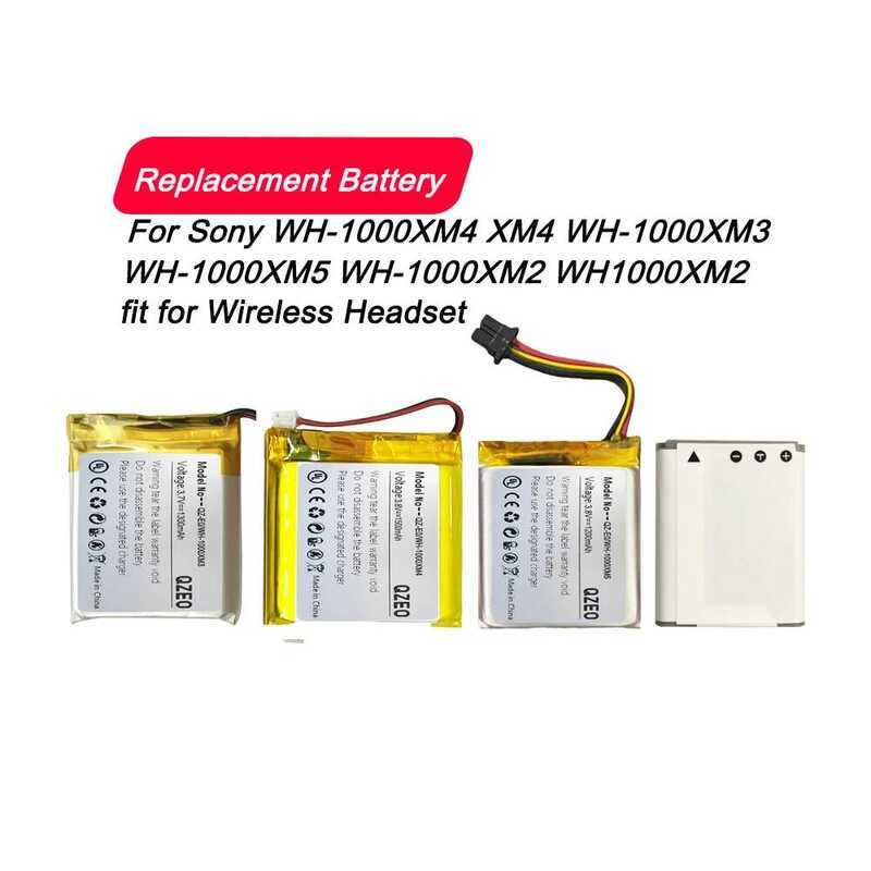 Sony แบตเตอรี่หูฟังไร้สายสำหรับ WH-1000XM4 XM4 WH-1000XM3 XM3 WH-1000XM5 XM5 723741 WH-1000XM2 WH100