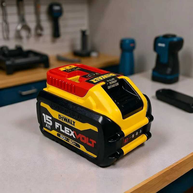 20V/60V สำหรับแบตเตอรี่ 18V/54V 15Ah FLEXVOLT ลิเธียมไอออน เซลล์ 21700 ชุดแบตเตอรี่แบบชาร์จได้ ชุดเค