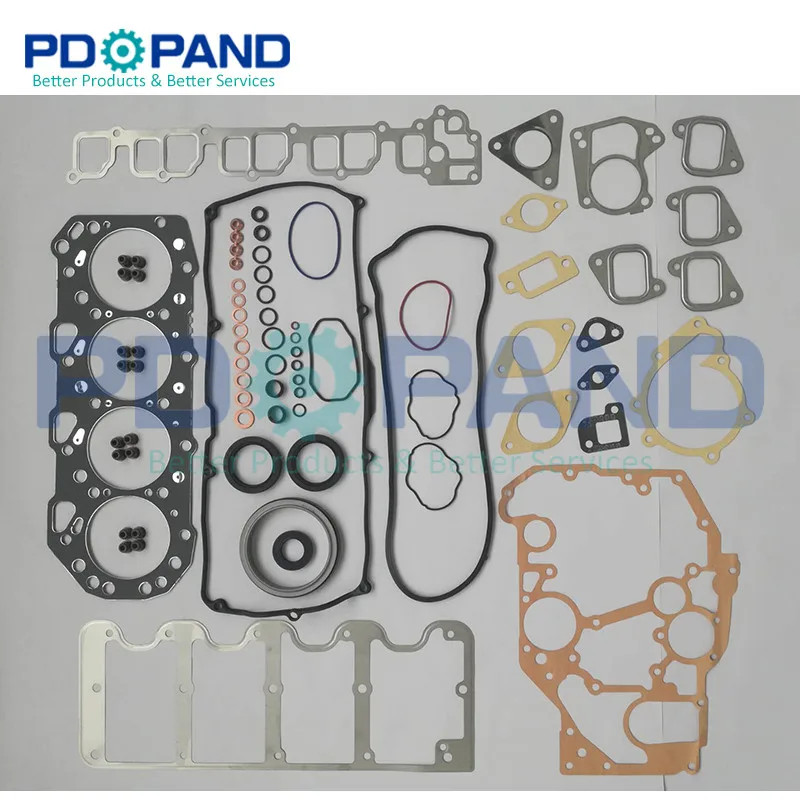 4JX1 4JX1T Engine Overhaul Rebuilding Gasket Kit for Isuzu Trooper  Opel Monterey  VAUXHALLMONTEREY