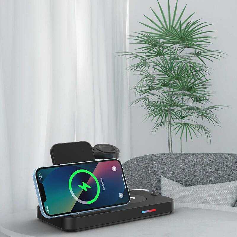 C 4-In-1 Wireless Charging, Can Also For Mobile Phones, Wireless Headphones, Smart Watches And Othe