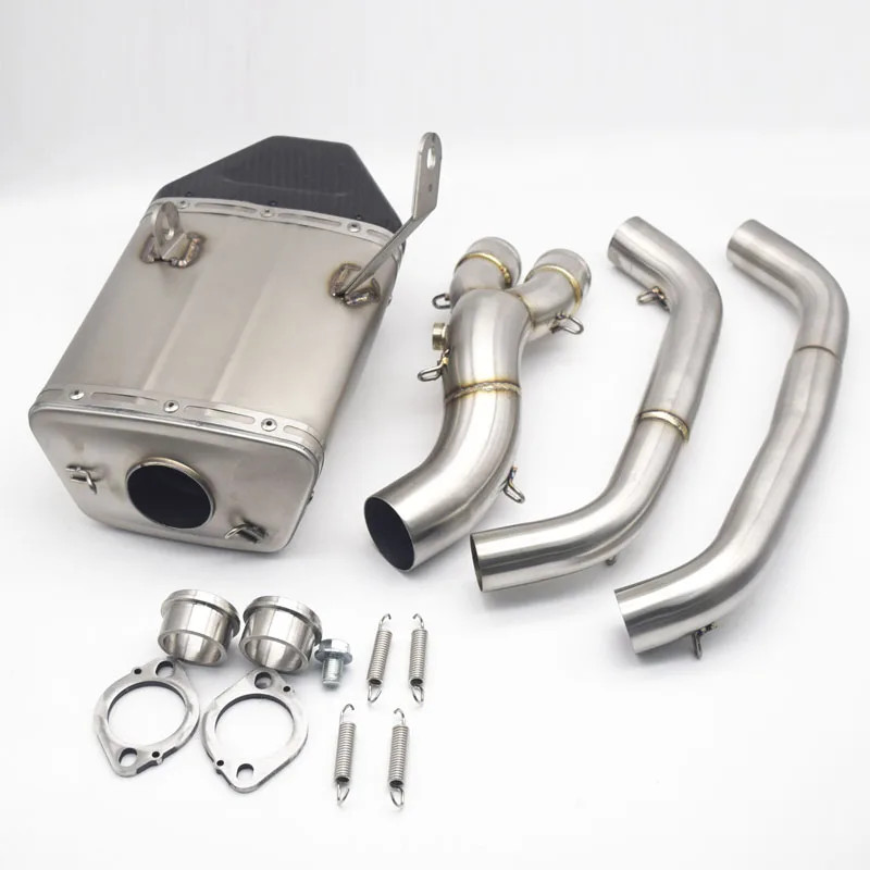 For Yamaha Mt-07 Fz-07 Mt07 Fz07 Mt 07 Xsr700 2014 2015 to 2021 years Motorcycle Exhaust full Syste