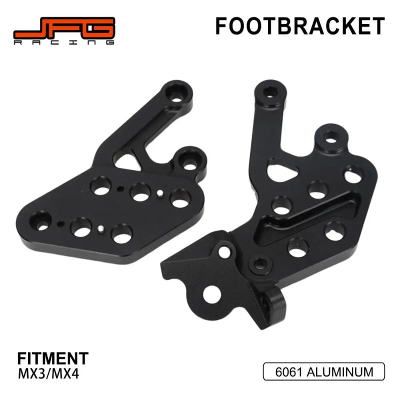 Motorcycle Accessories Foot Pegs Rests Bracket Adjustable For Talaria Sting MX3 Talaria Sting MX4 E