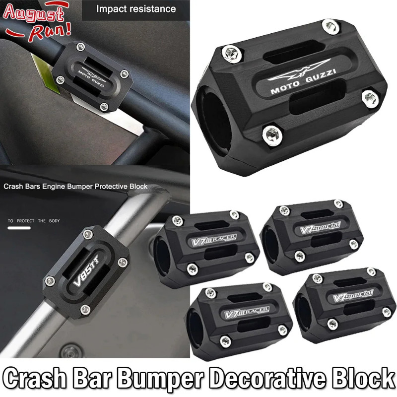 For Moto Guzzi V85TT V100 V9 Roamer Bobber V7 III Stone/Special/Racer/Classic Bumper Protection Eng