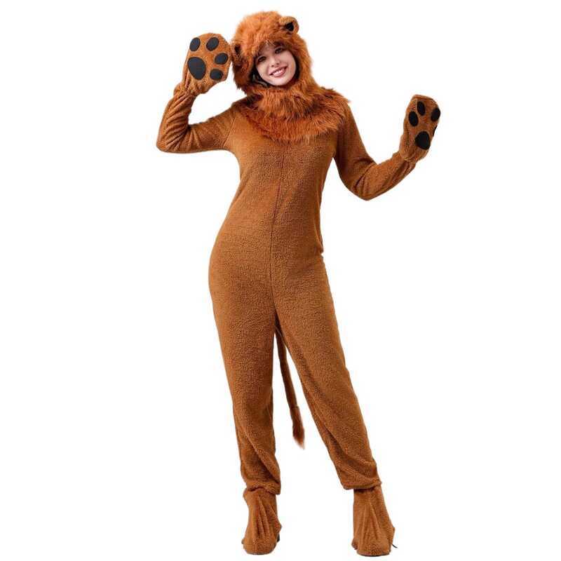 ชุดเครื่องแต่งกาย Green Buds Lion สำหรับการแสดงและคอสเพลย์ Lion King