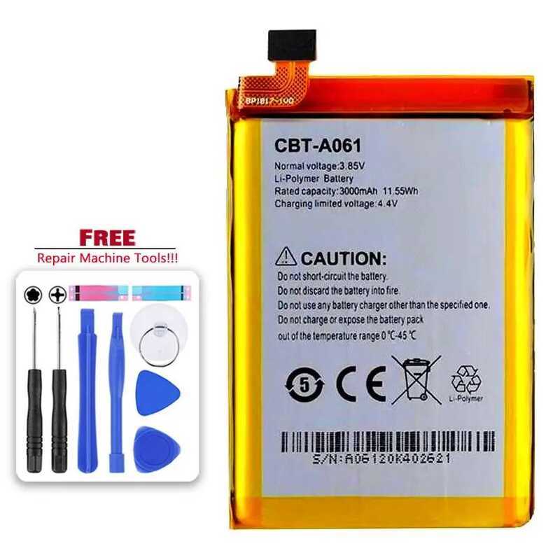 Mobile Phone Battery Cbt-A061 3000mAh For Cubot Kingkong Mini 2 Rugged Phone 4"