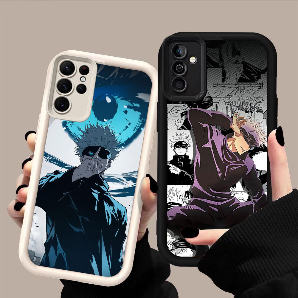 SD-57 Jujutsu Kaisen ปลอกกันกระแทกสําหรับ Samsung A55 A54 M15 S25 S24 S21 FE Ultra