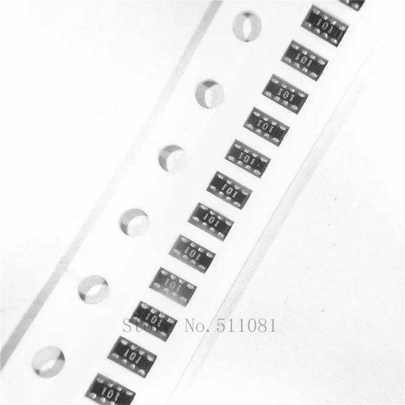 ชิ้น 100 0402 8P4R 2*4P โอห์ม 22R 22 R 220 j 5% ชุดตัวต้านทานเครือข่าย 4D02 YC124-JR-0722RL 10R 15R