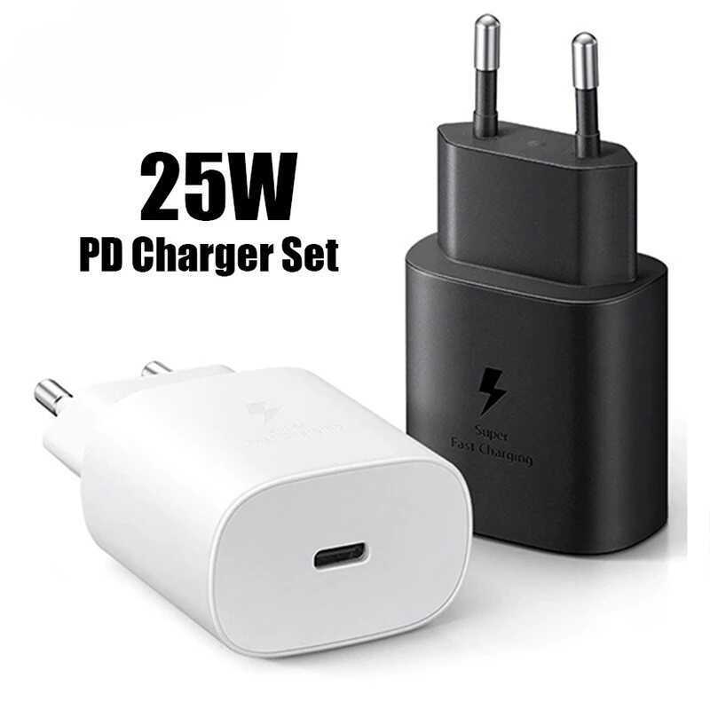 เหมาะสําหรับ Samsung 25w Charger s22/s21FE/s20 + โทรศัพท์มือถือ Fold3 Super Fast Charge Note10/8 Fla