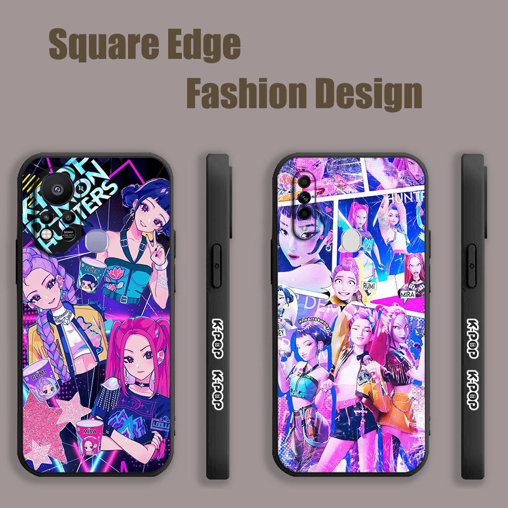 สําหรับOPPO A53 A76 Reno6z A95 Lite A96 A77 X5 Pro Reno 7 Reno 8 Huntrix Kpop Demon Hunters Rumi Zoe