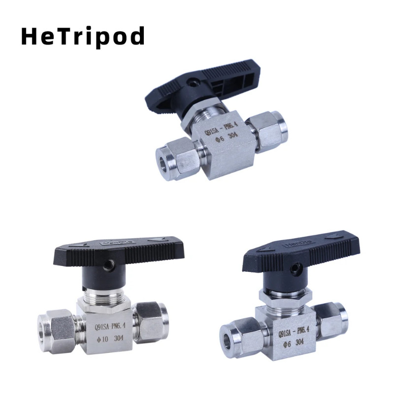 304 stainless steel ball valve globe valve sleeve type panel installation for pipeline 3mm/4/6/8/10